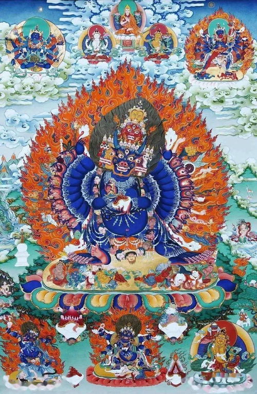 (大威德金刚火供仪轨法本)大威德金刚火供感应：激发内在力量，燃烧清净心灵的火焰