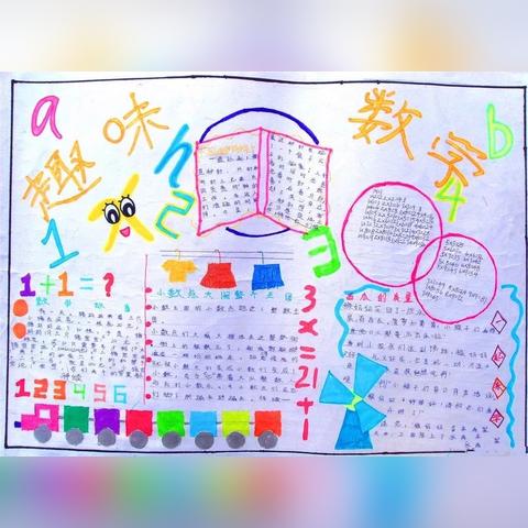 (数学大咖手抄报)数学大富翁手抄报图片：让数学成为你的致富密码！